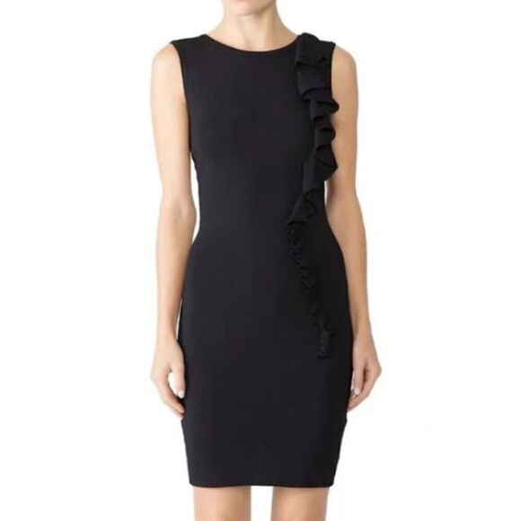 Revolve x John + Jenn Black Sleeveless Bodycon Dress Sz, M - Picture 1 of 9